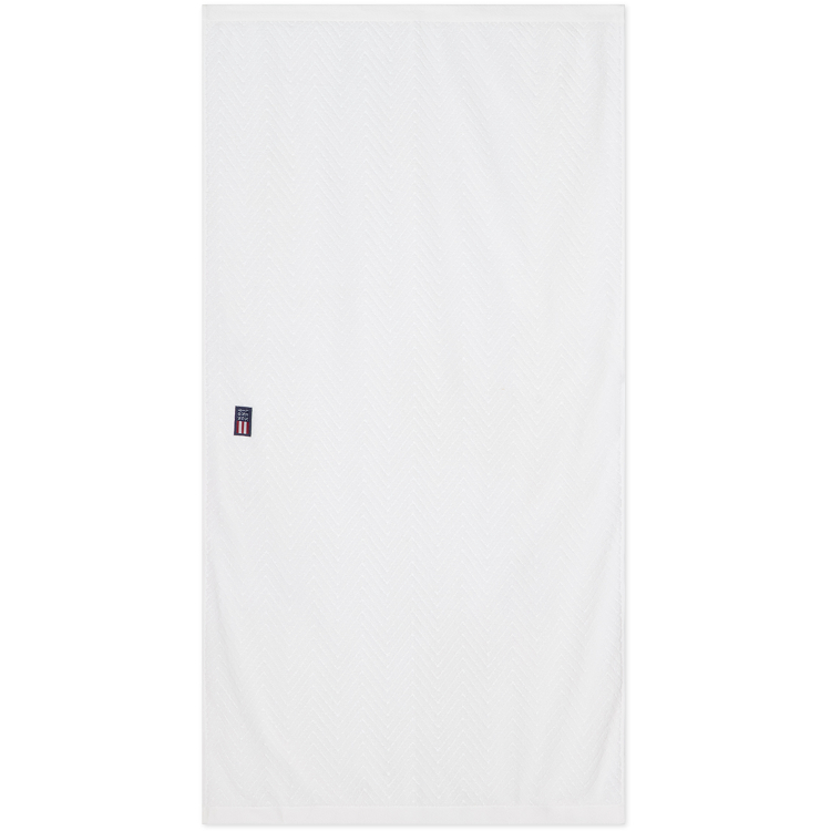 Håndkle Herringbone White fra Lexington - Bilde 4