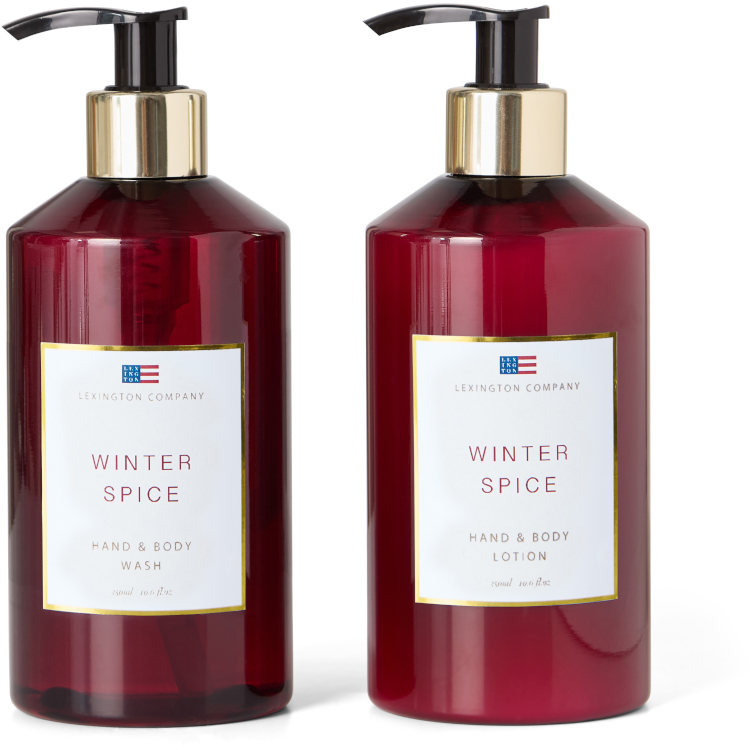 Luksus gaveboks Winter Spice hand & body fra Lexington