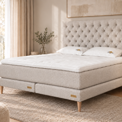 Sengemakeriet's Twinpocket Kontinentalseng 180x210 Lory Beige