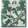 Pledd 130x170 Flower Jacquard Recycled Green/Lt Beige fra Lexington - Bilde 2