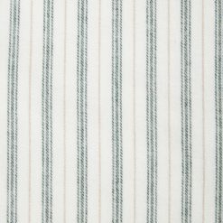 Alternative view of Putetrekk 50x70 Stripe Cotton Flanell Hvit/Grønn/Beige fra Lexington
