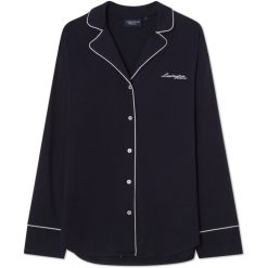 Pysjamas jersey dark blue fra lexington